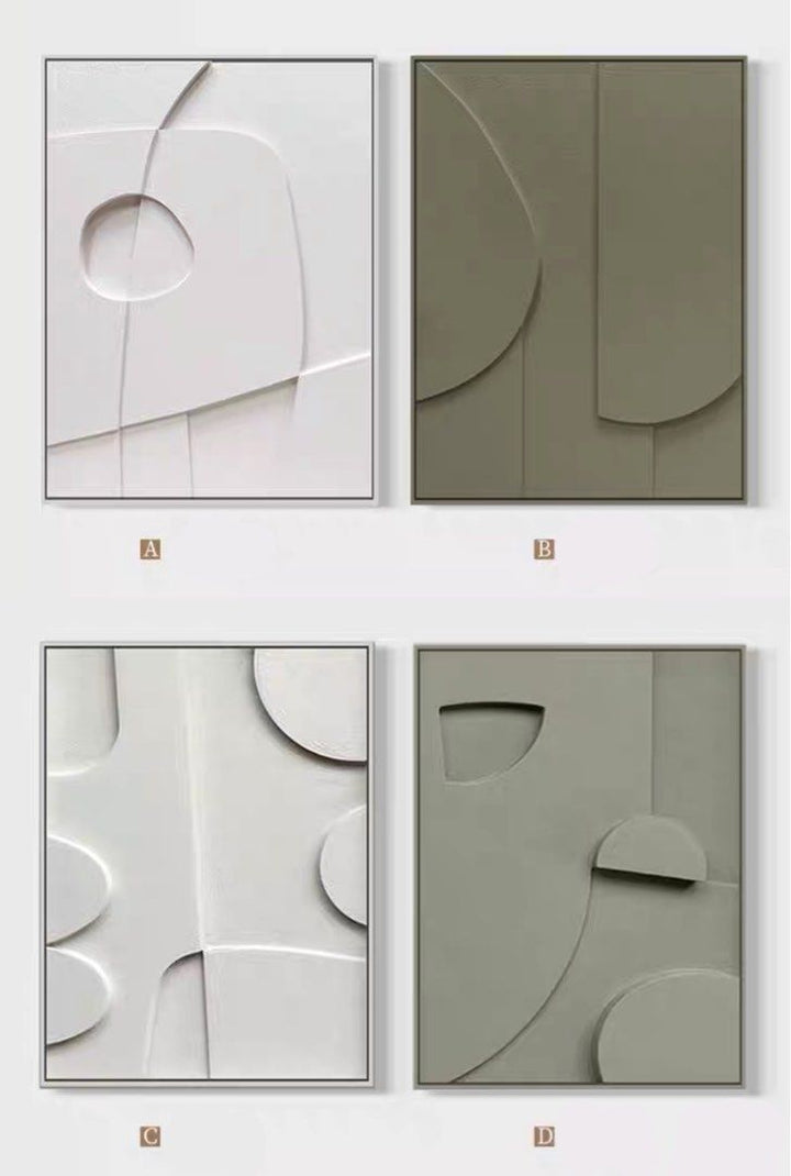 CHEVRO Abstract 3D Wall Art