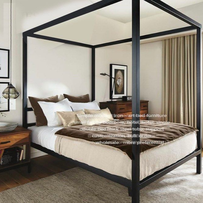 CHIARA Modern Canopy Bedframe