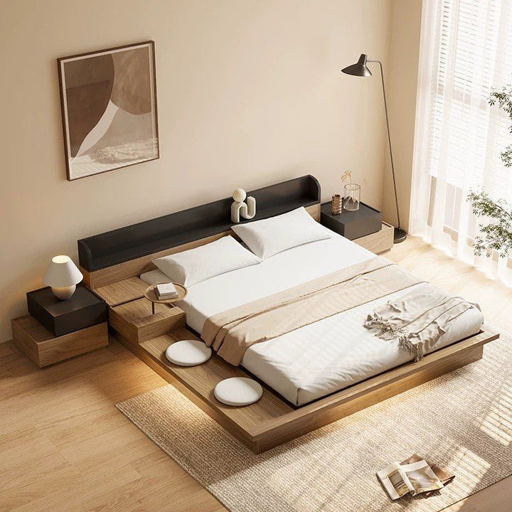 CHIS Japandi Platform Bedframe
