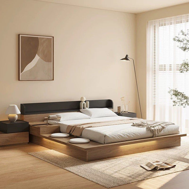 CHIS Japandi Platform Bedframe