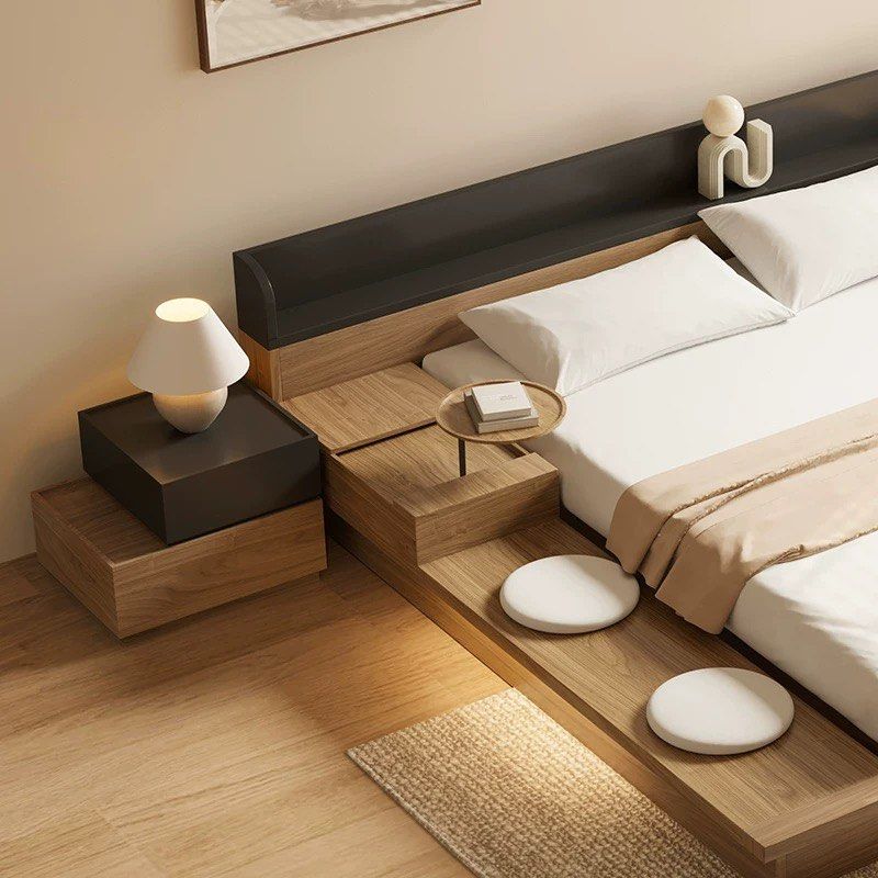CHIS Japandi Platform Bedframe