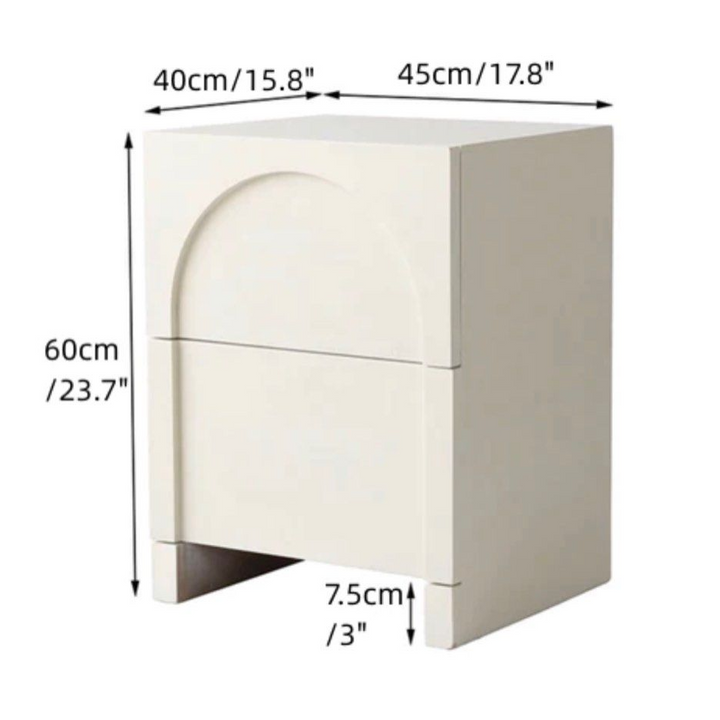 CHIVAS Nightstand With Drawer