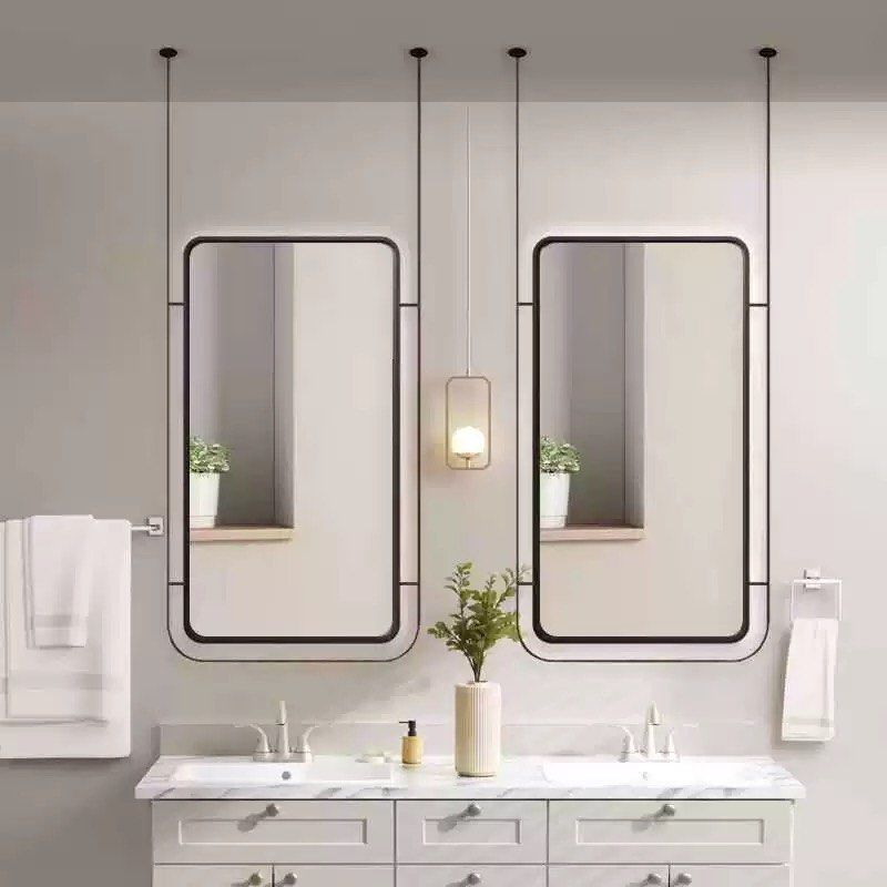 CHRIS Modern Suspended Bathroom Mirror