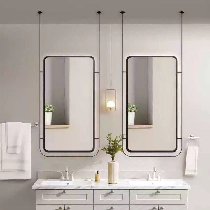CHRIS Modern Suspended Bathroom Mirror