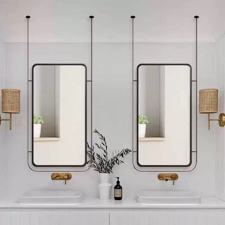 CHRIS Modern Suspended Bathroom Mirror