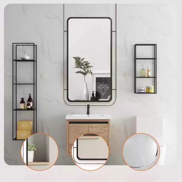 CHRIS Modern Suspended Bathroom Mirror