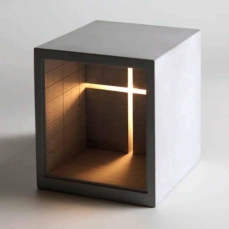 Church of Light Concrete Night Light