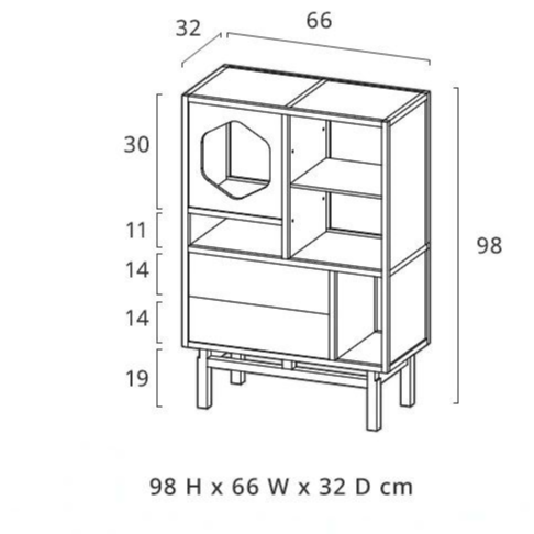 DARSSON Light Leakage Sideboard