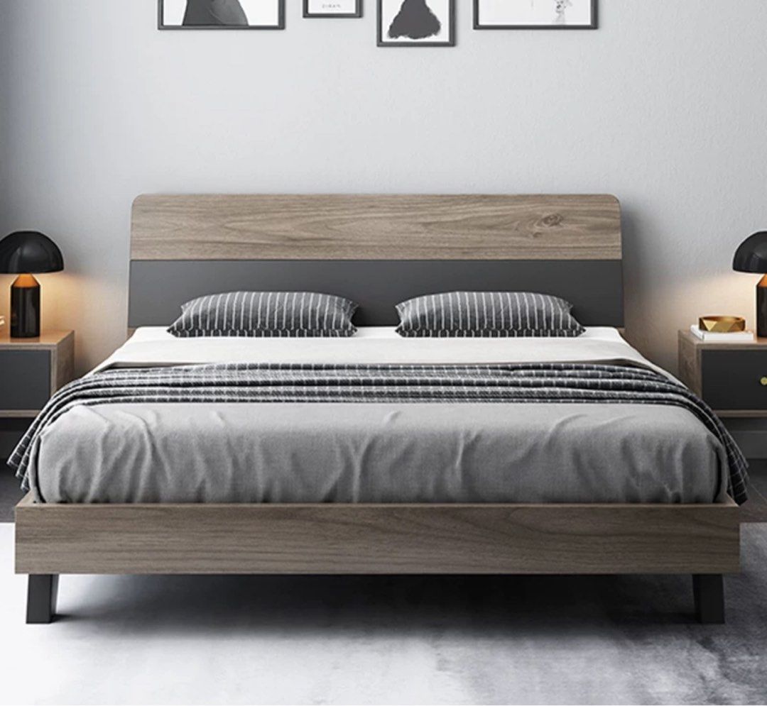 CILLIAN Rustic Oak Bedframe