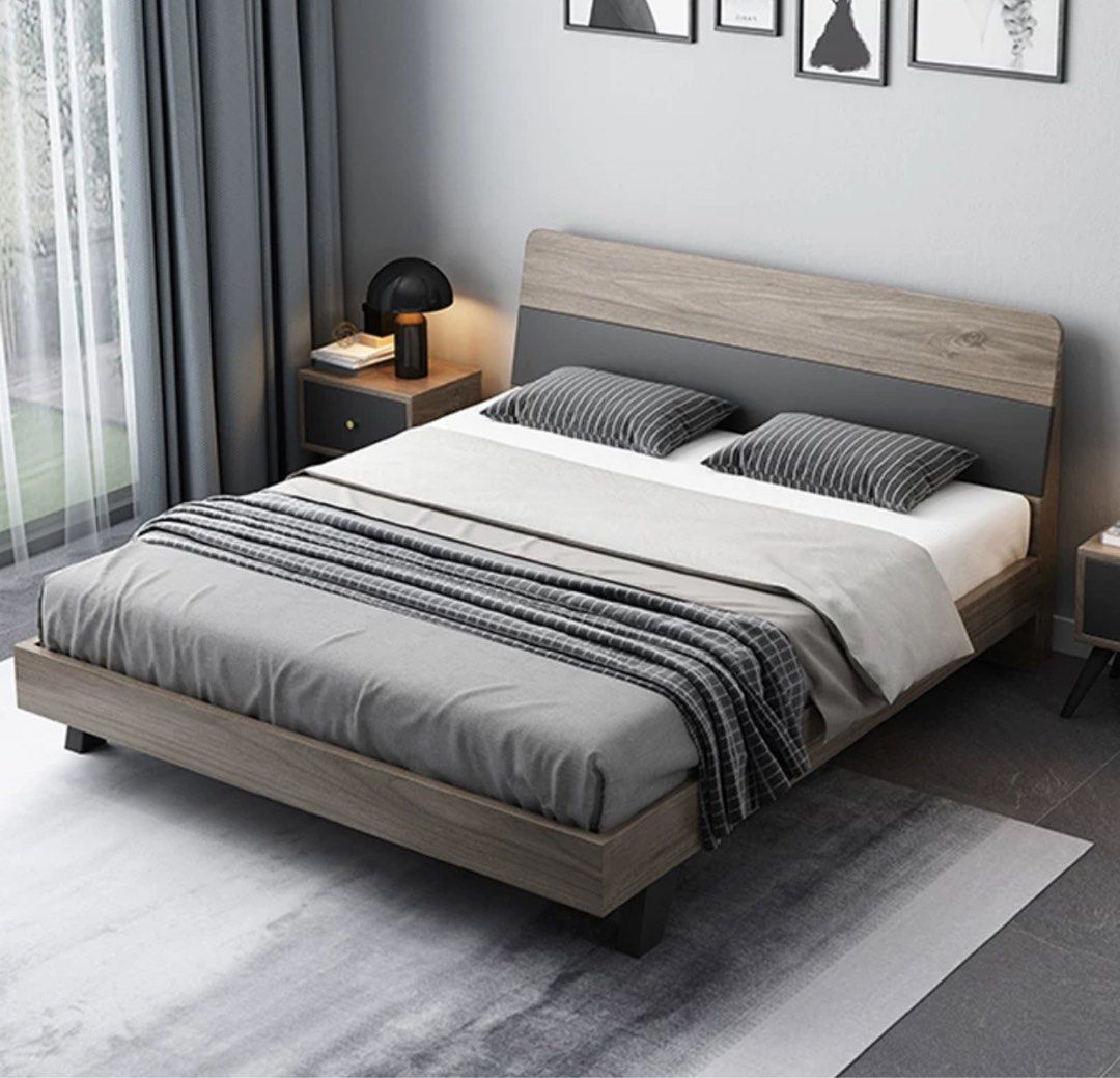 CILLIAN Rustic Oak Bedframe