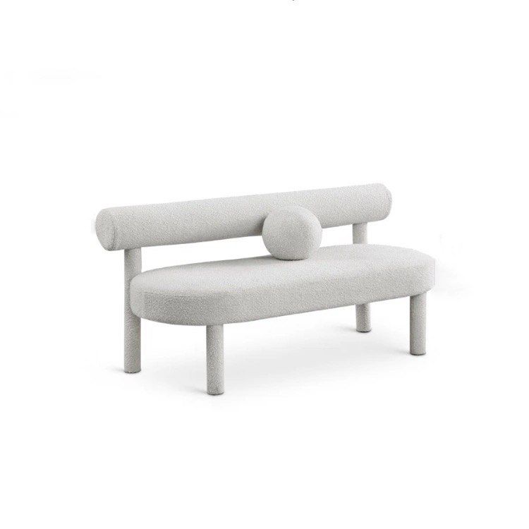 CITARO Modern Boucle Dining Bench