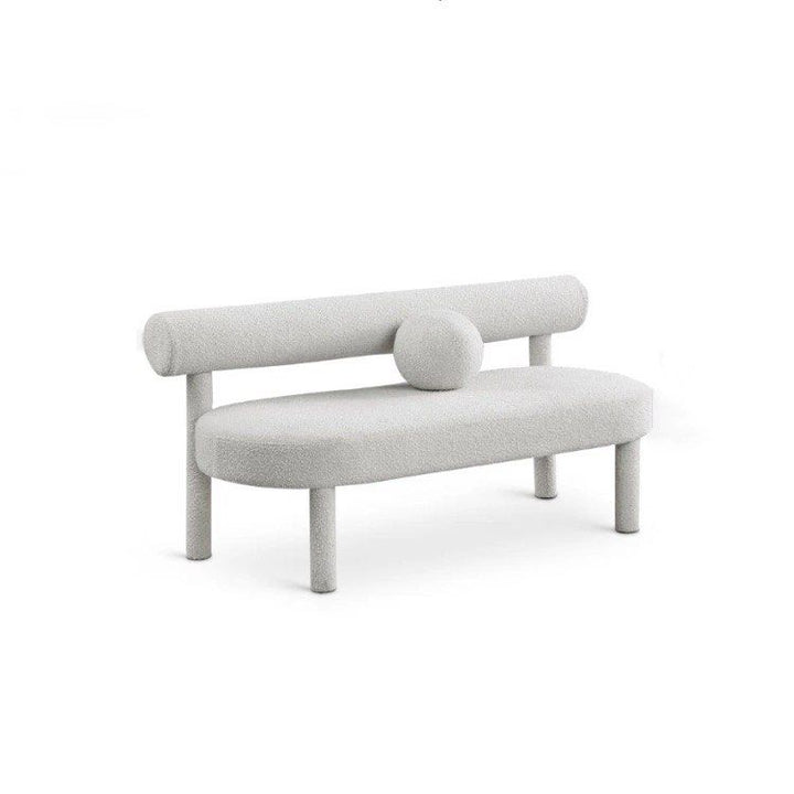 CITARO Modern Boucle Dining Bench