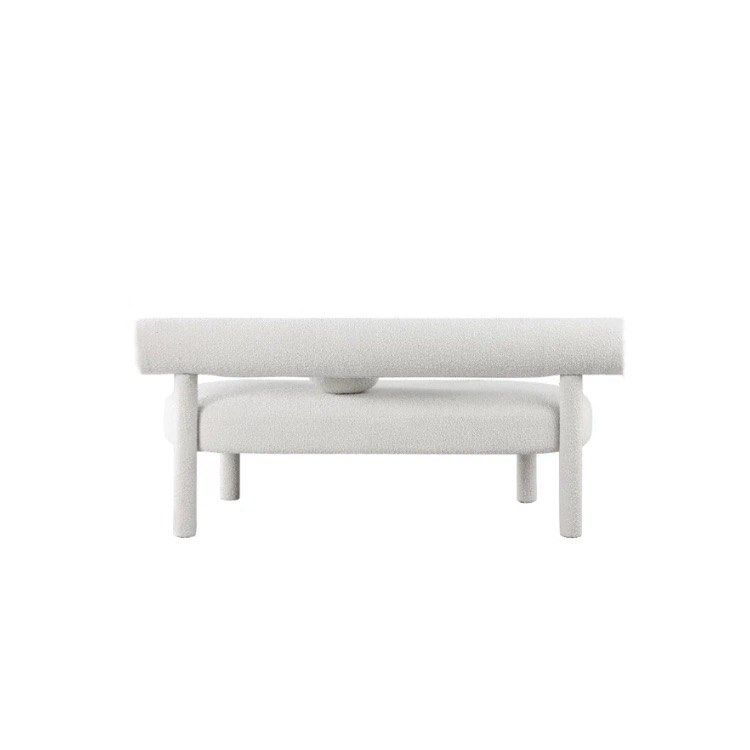 CITARO Modern Boucle Dining Bench