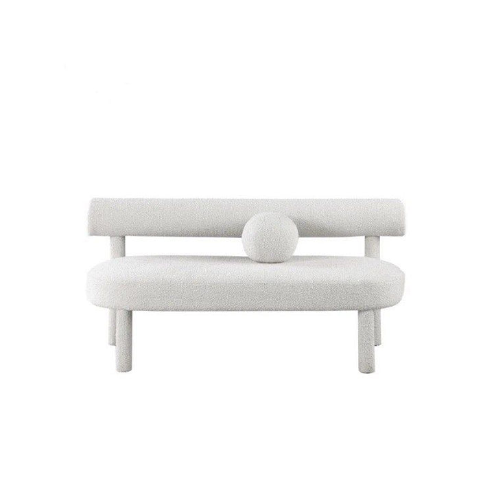 CITARO Modern Boucle Dining Bench