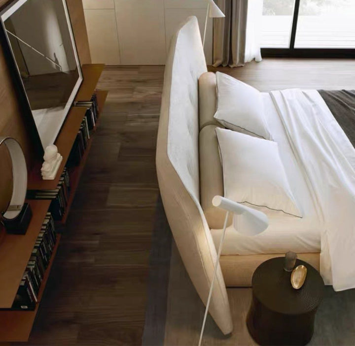 CLAIVE Modern Fabric Bedframe