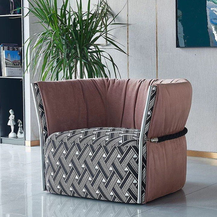 CLAVO Modern Fabric Armchair