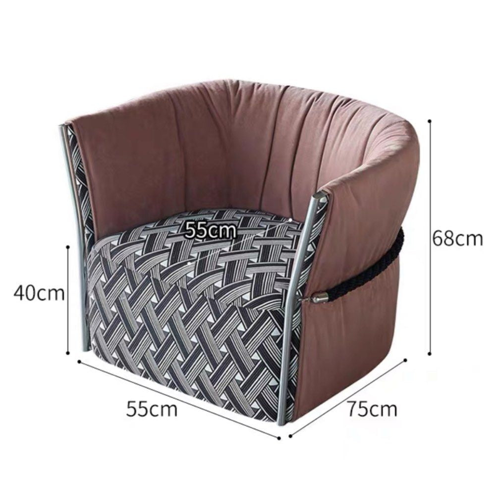 CLAVO Modern Fabric Armchair