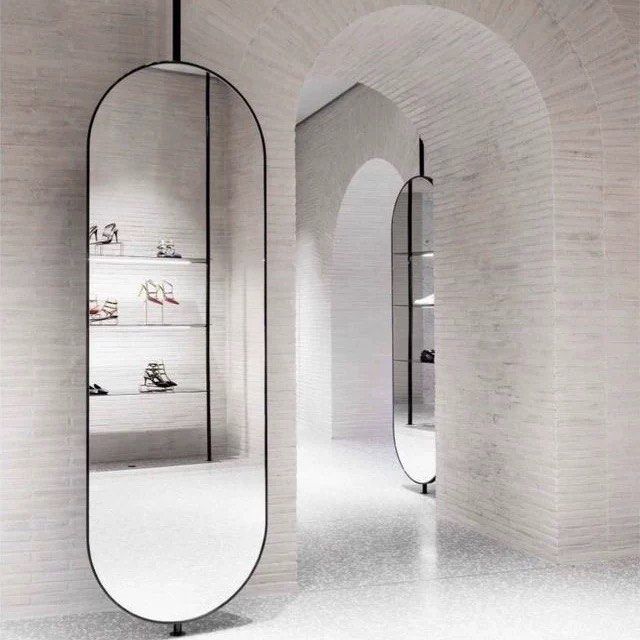 CLAYSE Postmodern Full Length Suspended Mirror