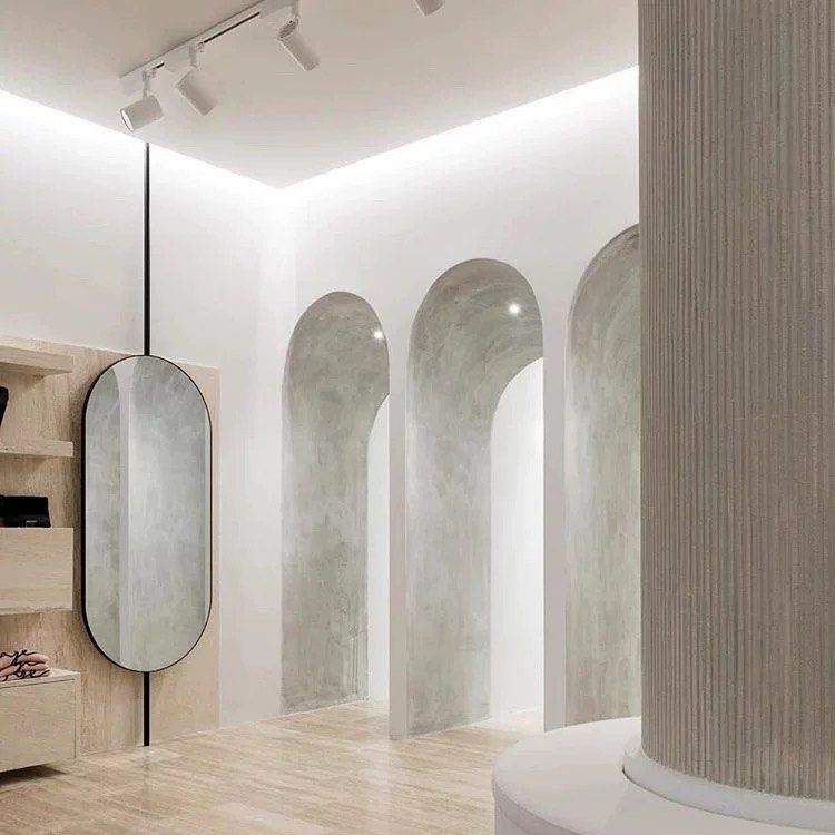 CLAYSE Postmodern Full Length Suspended Mirror