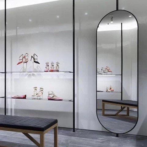 CLAYSE Postmodern Full Length Suspended Mirror