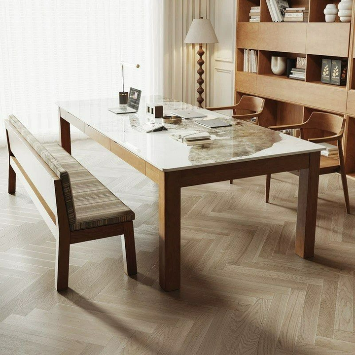 CHRISTIAN Modern Solid Wood Dining Table