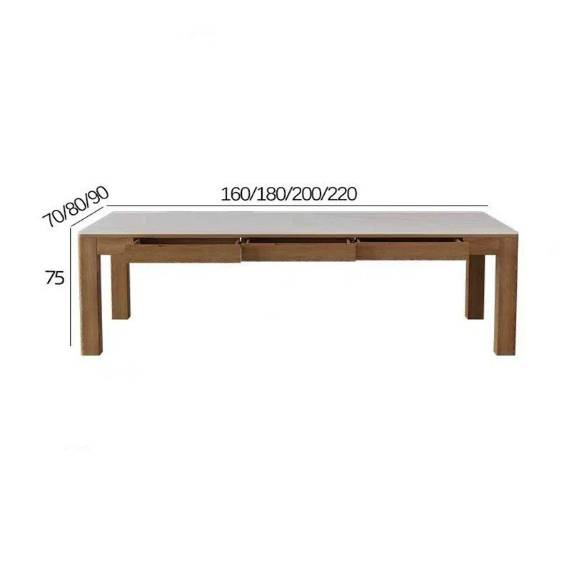 CHRISTIAN Modern Solid Wood Dining Table
