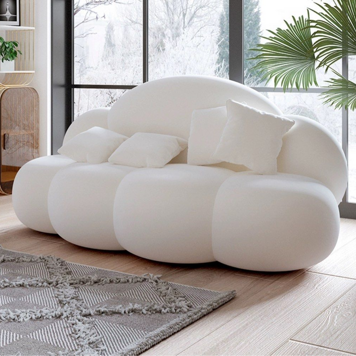 BREVELTA Modern Boucle Sofa