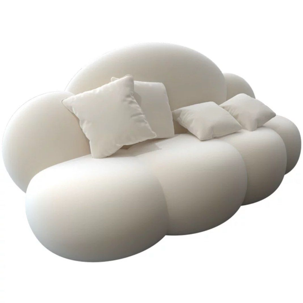 BREVELTA Modern Boucle Sofa