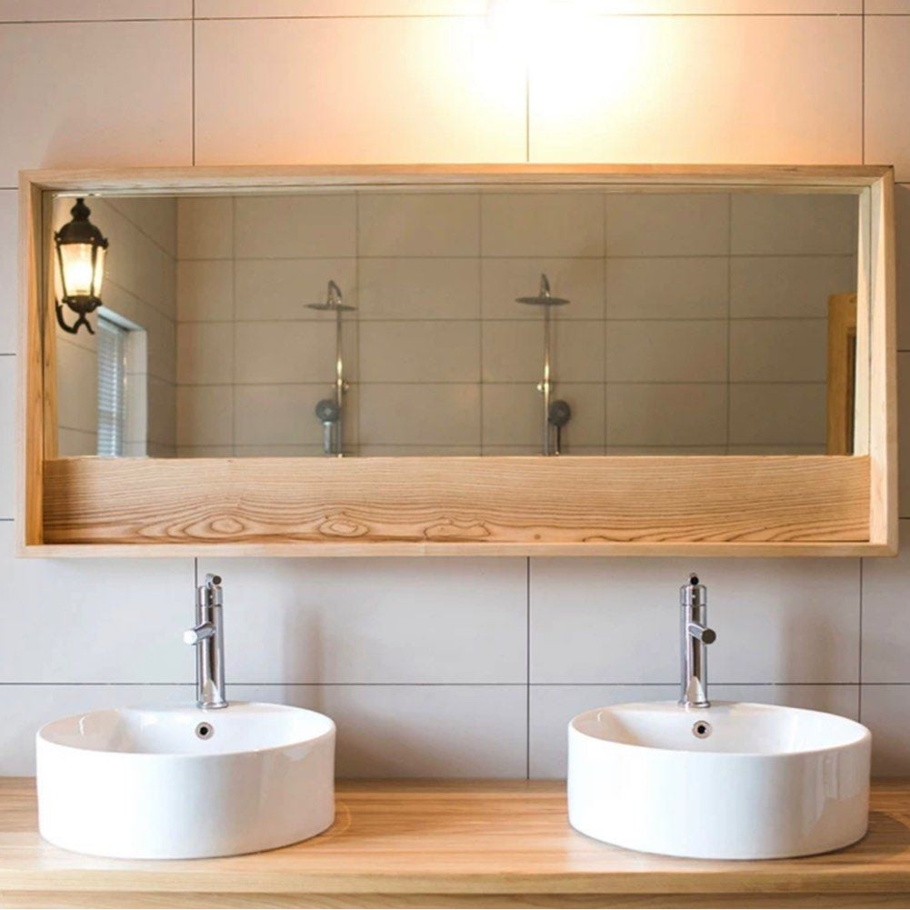 COLLIN Solid Wood Wall Mirror