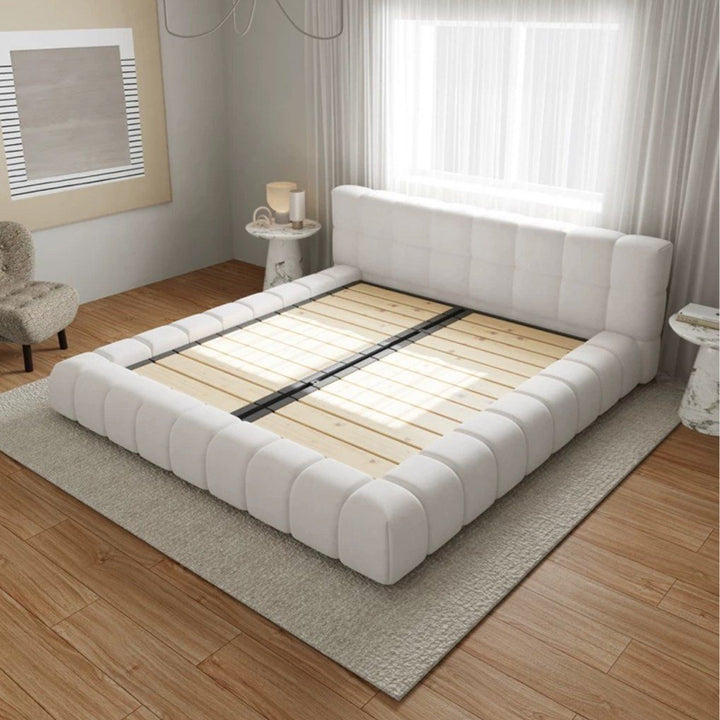COLLIN Modern Boucle Bed