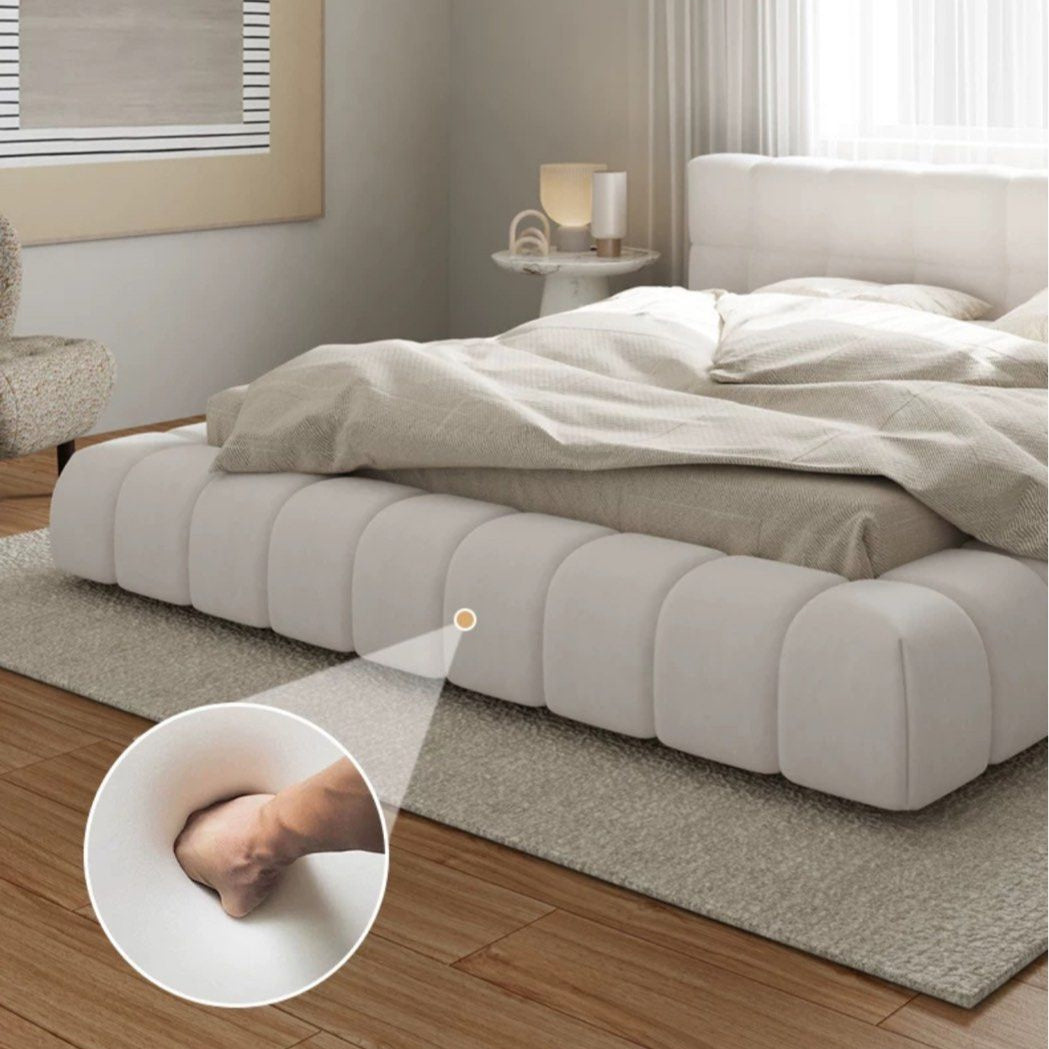 COLLIN Modern Boucle Bed