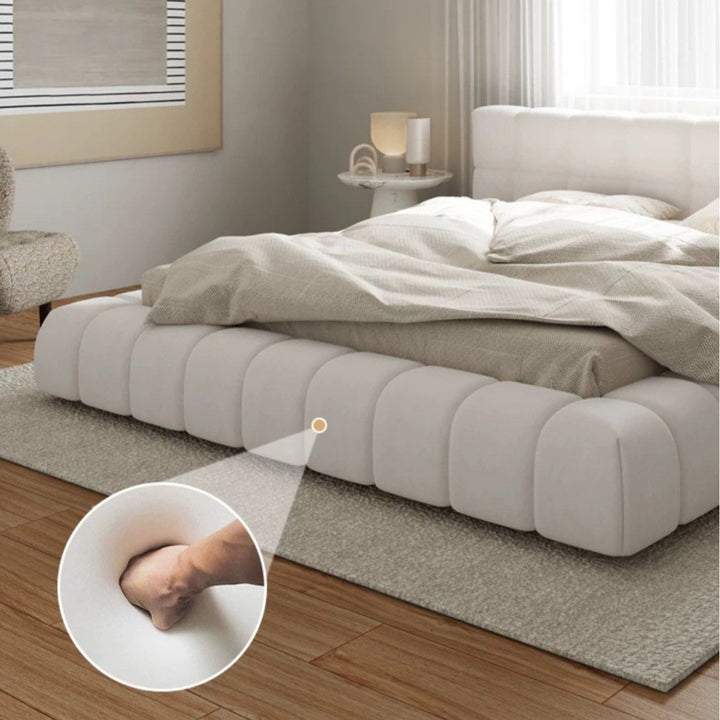 COLLIN Modern Boucle Bed