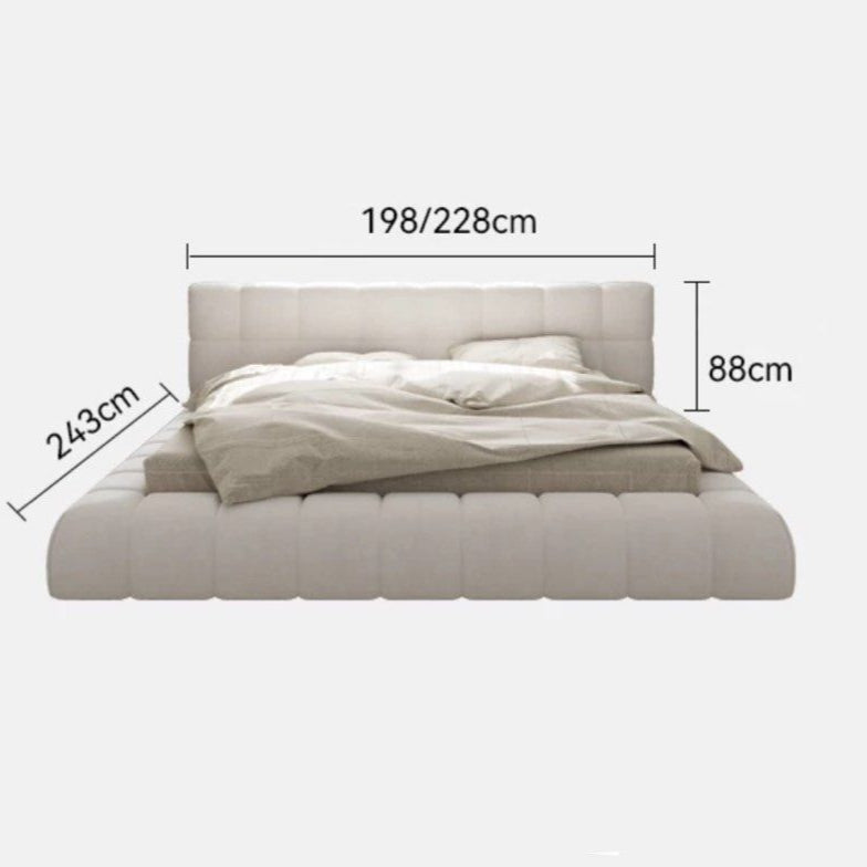 COLLIN Modern Boucle Bed
