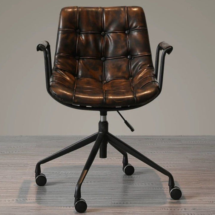 COLT Industrial Leather Swivel Office Chair
