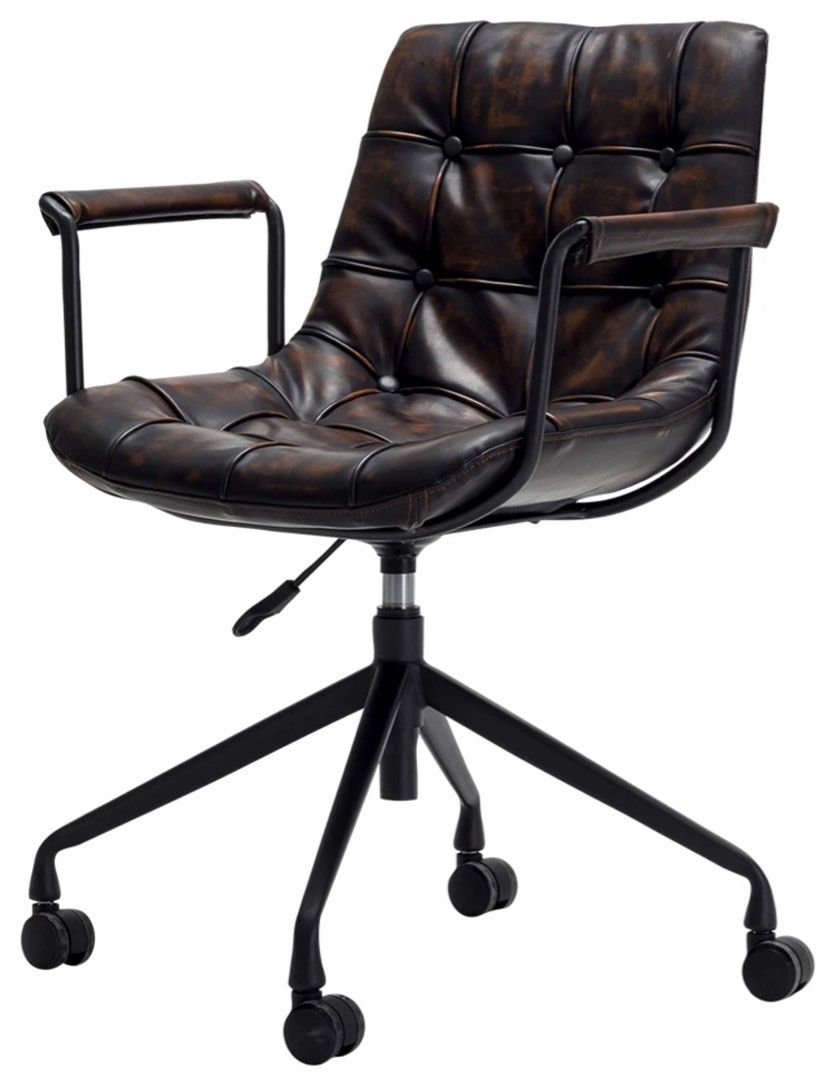 COLT Industrial Leather Swivel Office Chair