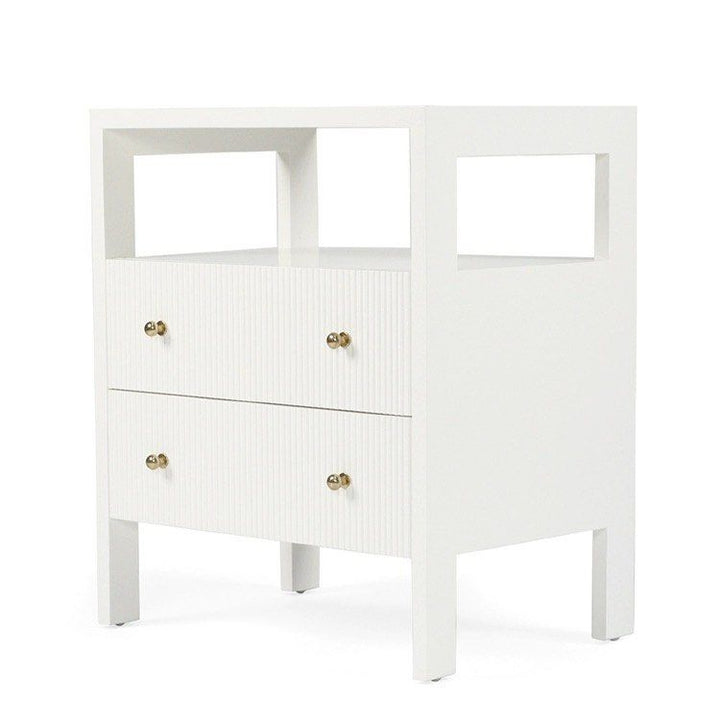 CONNOR Modern Fluted Bedside Table