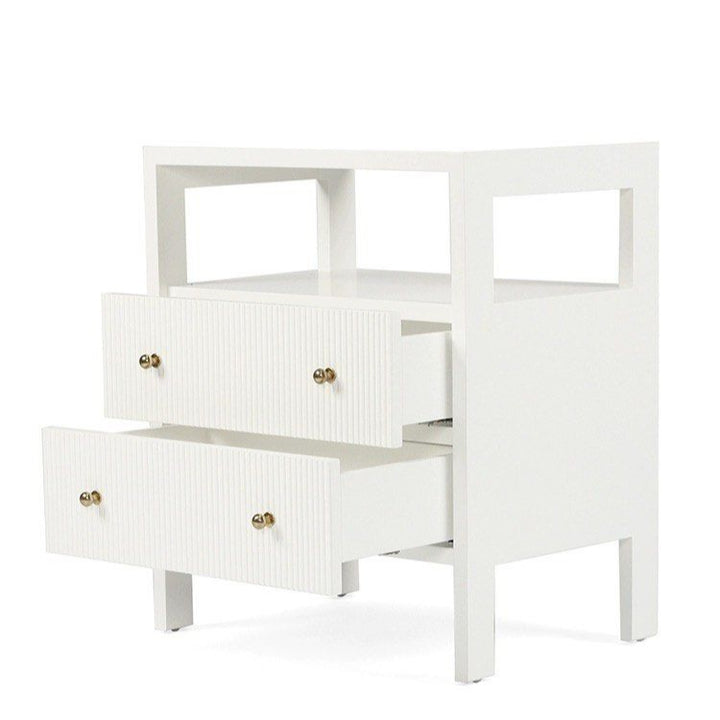 CONNOR Modern Fluted Bedside Table