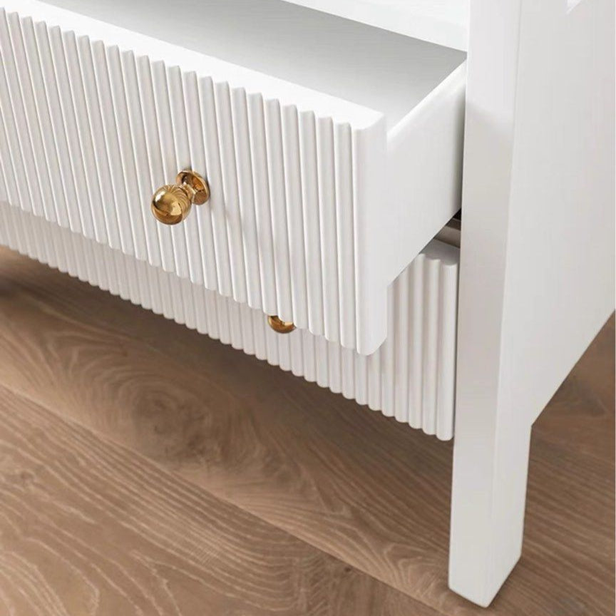 CONNOR Modern Fluted Bedside Table
