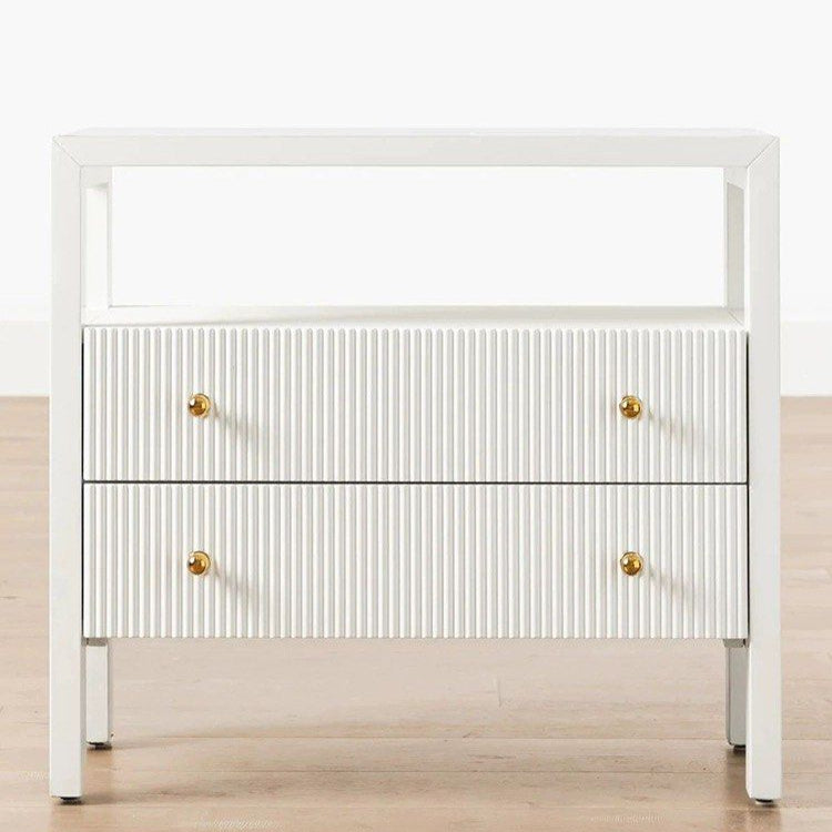 CONNOR Modern Fluted Bedside Table