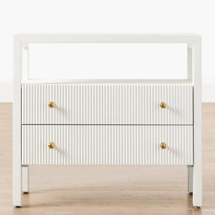 CONNOR Modern Fluted Bedside Table
