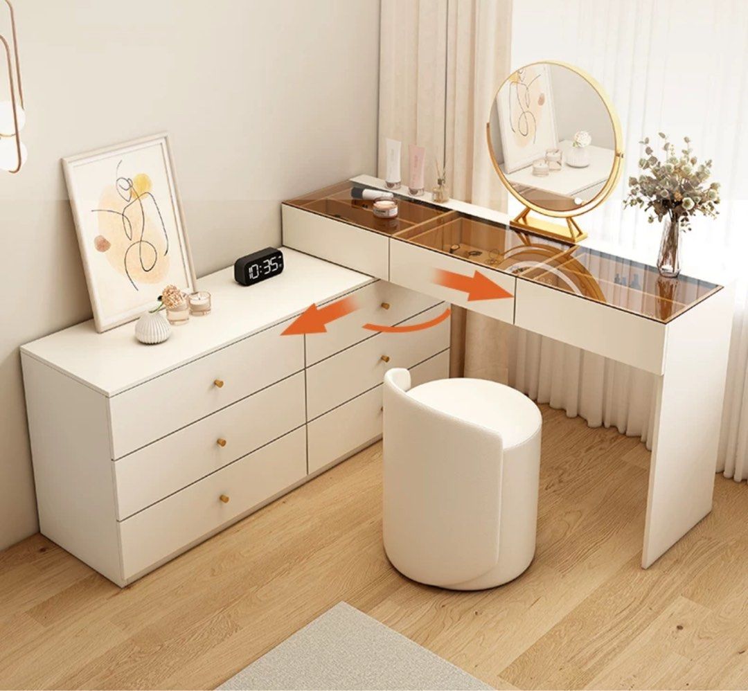 CONSTAN Modern Vanity Table Set