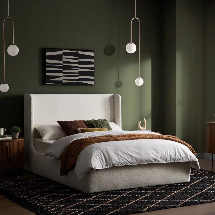 CONSTANCE Modern Fabric Bedframe