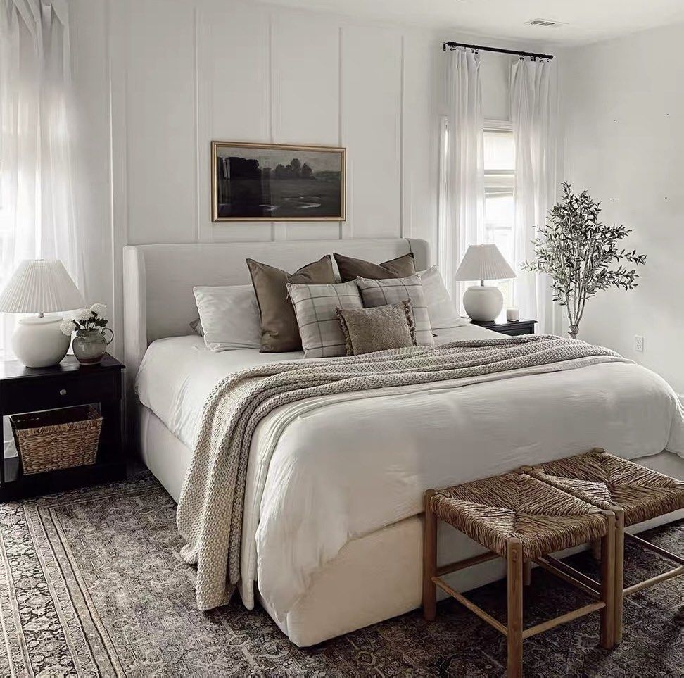 CONSTANCE Modern Fabric Bedframe