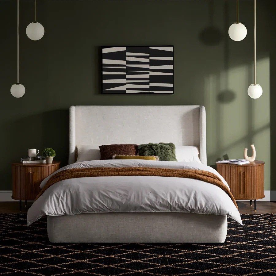 CONSTANCE Modern Fabric Bedframe