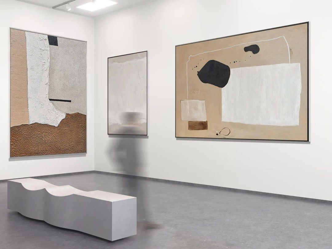 COPPER Hand Painted Wall Art