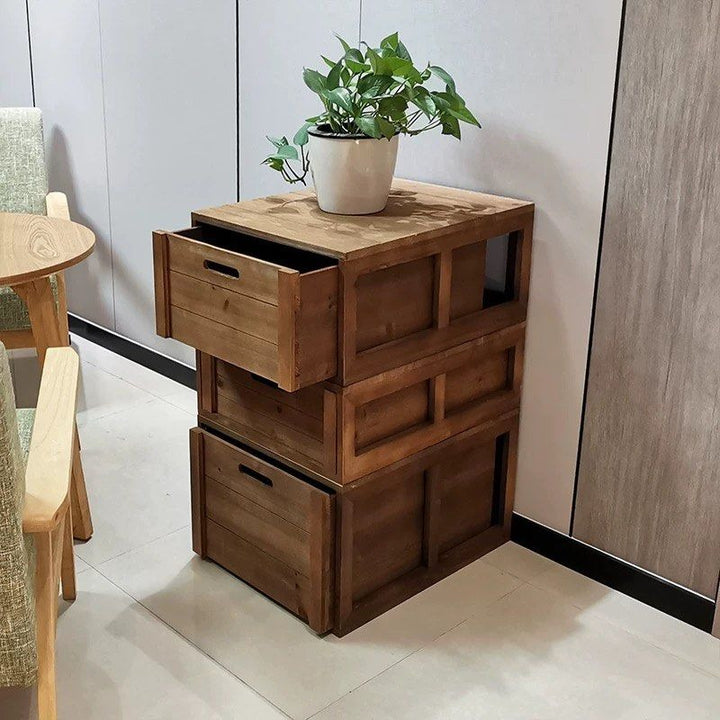 CALVUS Rustic Chest Of Drawers