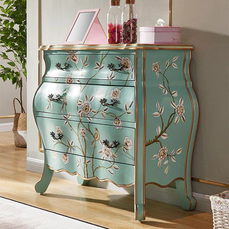 COREEN Hand Painted Storage Drawers