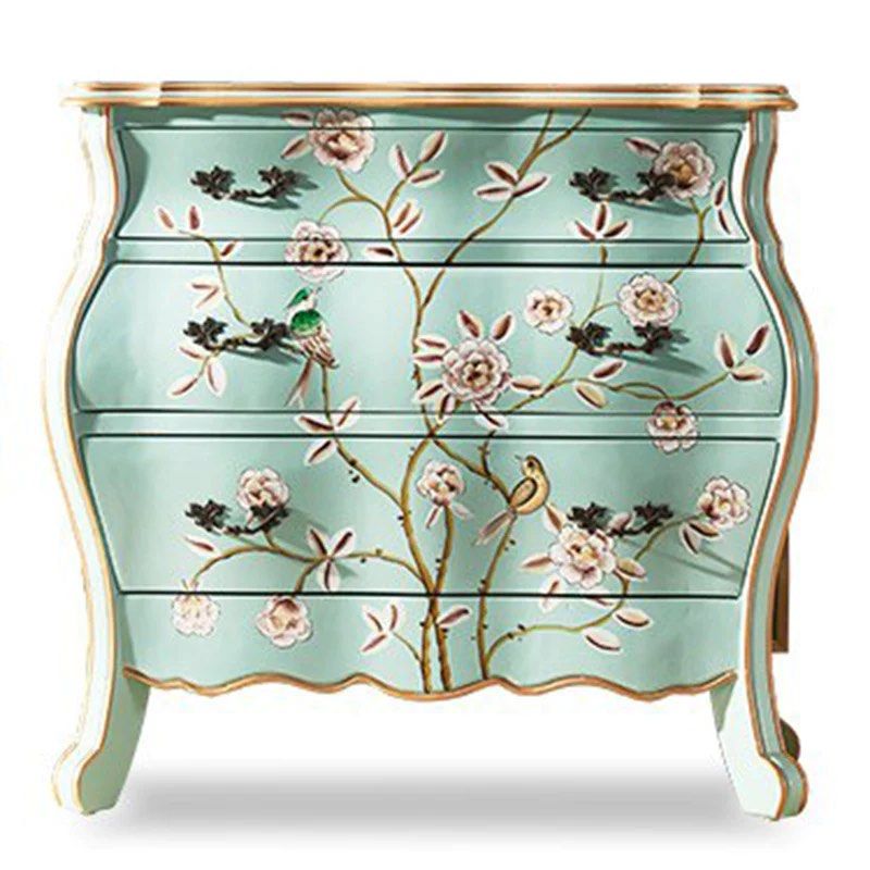 COREEN Hand Painted Storage Drawers