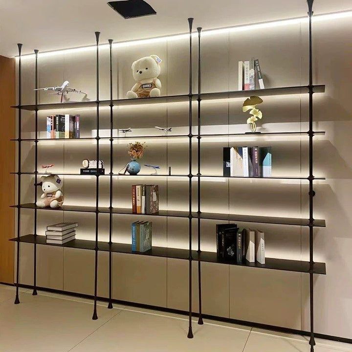 CORMAIN Modern Solid Wood Display Shelf