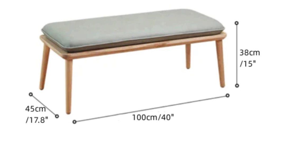COSIMO Wood Bench